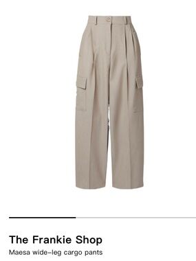 The Frankie Shop Cream Pants